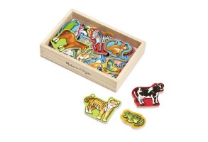 Дървени магнити животни Melissa and Doug 10475 - 2