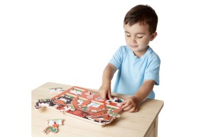 Пъзел със звуци Melissa and Doug Ферма с животни 10726 - 3