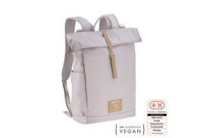 Чанта за бебешка количка Lassig ROLLTOP BACKPACK Сив