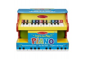 Дървено пиано Melissa and Doug Научи се да свириш - 2