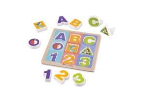 Дървен пъзел Melissa and Doug ABC Chunky 11899 - 2
