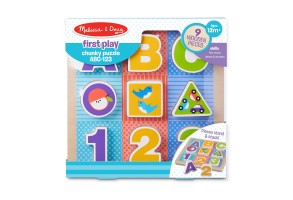 Дървен пъзел Melissa and Doug ABC Chunky 11899 - 3
