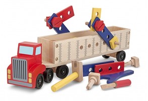 Дървен Тир с инструменти Melissa and Doug 12758