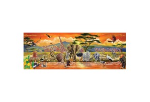 Пъзел за под 100 части Melissa and Doug Safari - 2