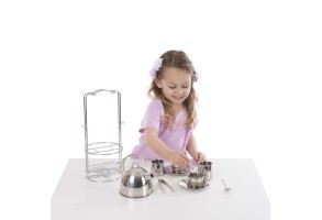 Комплект стоманен сервиз за чай Melissa and Doug - 3