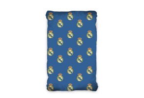 Долен чаршаф с ластик Carbotex FC Real Madrid 90х200