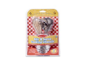 Готварски комплект от неръждаема стомана Melissa and Doug