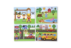 Дървена магнитна игра Melissa and Doug - 3