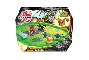 Игрален комплект Spin Master Bakugan Evo Battle Arena Бойна арена с карти и топче Leonidas