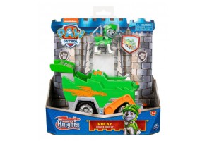 Игрален комплект Spin Master Paw Patrol Rescue Knights превозно средство и фигура - 8