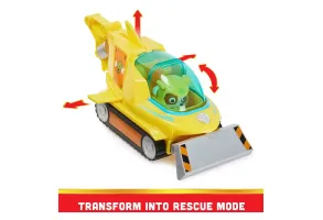 Игрален комплект Paw Patrol Aqua Pups, фигура и превозно средство - Rubble с подводница - 3