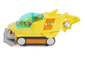 Игрален комплект Paw Patrol Aqua Pups, фигура и превозно средство - Rubble с подводница - 6