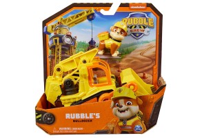 Игрален комплект Spin Master Paw Patrol Rubble & Crew фигурка и превозно средство - Rubble
