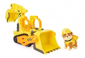 Игрален комплект Spin Master Paw Patrol Rubble & Crew фигурка и превозно средство - Rubble - 2