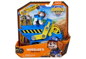 Игрален комплект Spin Master Paw Patrol Rubble & Crew фигурка и превозно средство - Wheeler