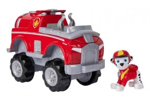 Игрален комплект Paw Patrol Jungle PUPS Фигурка с превозно средство - Marshall - 4
