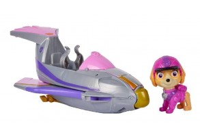 Игрален комплект Paw Patrol Jungle PUPS Фигурка с превозно средство - Skye - 4