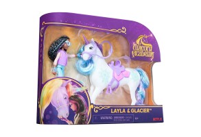 Игрален комплект Spin Master Unicorn Academy Фигури с аксесоари -  Layla & Glacier