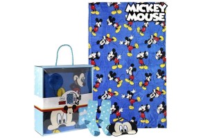 Подаръчен комплект Cerda Mickey Mouse, одеяло, чорапи и маска за сън 2200003376