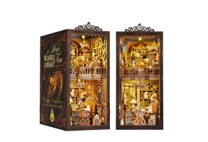 Сглобяем модел book nook Mystical Library