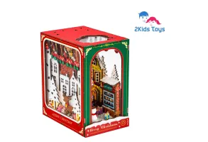 Сглобяем модел book nook White Christmas
