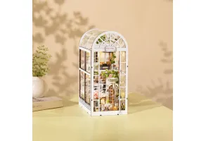 Сглобяем модел  book nook White Garden - 2