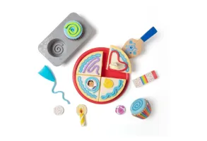 Дървен комплект за игра Melissa and Doug Blues Clues & You! Рожден ден - 2