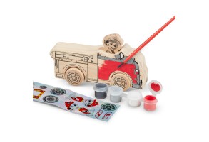 Дървен комплект за оцветяване Paw Patrol Melissa and Doug - 3