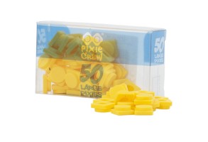 Големи пиксел чипове Pixie Crew в 24 цвята - Цвят: YELLOW - 5