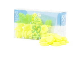 Големи пиксел чипове Pixie Crew в 24 цвята - Цвят: NEON GREEN - 6