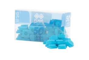 Големи пиксел чипове Pixie Crew в 24 цвята - Цвят: NEON BLUE - 13
