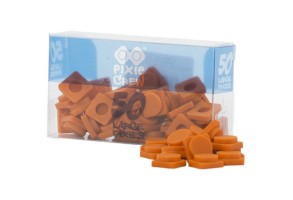 Големи пиксел чипове Pixie Crew в 24 цвята - Цвят: LIGHT BROWN - 20