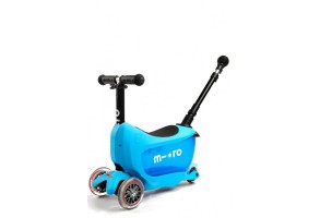 Тротинетка Mini 2go Deluxe Plus - Цвят: Синьо - 2