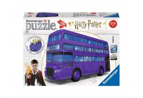 3D Пъзел Ravensburger 216 ел. - Автобусът на Хари Потър