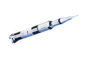 3D Пъзел Ravensburger 440 ел. - Ракета Apollo Saturn V - 3