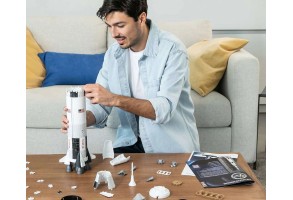 3D Пъзел Ravensburger 440 ел. - Ракета Apollo Saturn V - 4