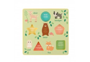 3D Пъзел с животни - Woodland Animals - 3