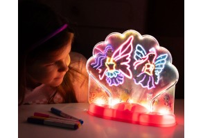 3D светеща мида за рисуване и оцветване - 9