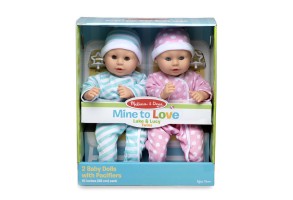 Кукла бебе Melissa&Doug Близнаци Люк и Луси 41711 - 2