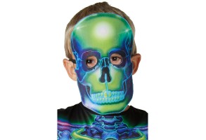 Детски карнавален костюм Rubies Neon Skeleton, Размер: M - 2