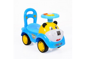 Кола за бутане Super Car - Цвят: Синя - 3