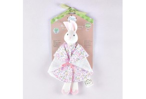 Мека играчка Tikiri Зайче с рокля 71107 - 2