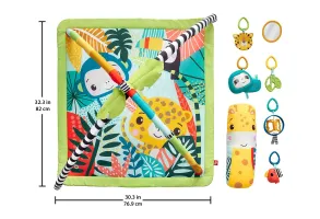 Активна гимнастика Fisher Price, дъждовна гора 3в1 - 4