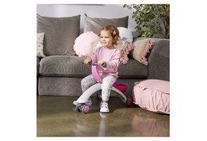 Активно-двигателна играчка 5-in-1 Walk Behind & Ride-on Pink, 6-36м - 6