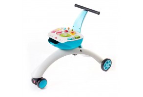 Активно-двигателна играчка 5-in-1 Walk Behind & Ride-on Pink, 6-36м
