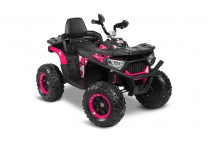 Акумулаторен Автомобил Quad Gigant Pink Caretero Toyz - 4