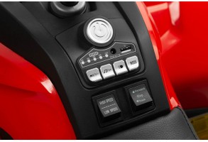 Акумулаторен Автомобил Quad Gigant Red Caretero Toyz - 9