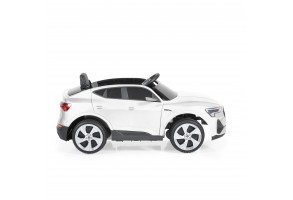 Акумулаторен джип Audi Sportback бял - 4