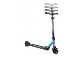 Алуминиева детска тротинетка GLOBBER FLOW ELEMENT LIGHTS - неохром - 7