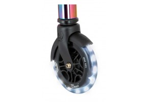 Алуминиева детска тротинетка GLOBBER FLOW ELEMENT LIGHTS - неохром - 8
